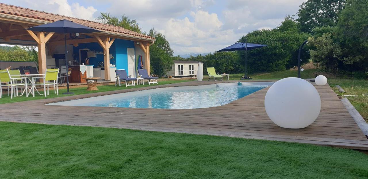 Les Chalets Salineens Salies-du-Salat ภายนอก รูปภาพ